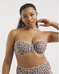 Figleaves - Curve Kalahari Bikini Top - Lyst