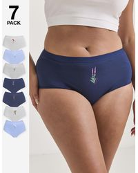 Pretty Secrets - 7 Pack Full Fit Knickers - Lyst