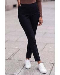 Roman - Roman Full Length Elastic Waist Trousers - Lyst