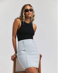 Simply Be - Pull On Mini Skirt - Lyst