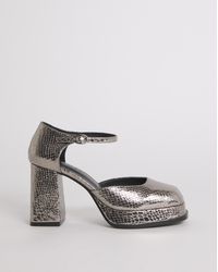 Simply Be - Platform Heeled Shoes Ex Wide Fit - Lyst