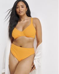 Simply Be - Mix And Match Crinkle Bikini Top - Lyst