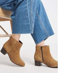 JD Williams - Low Block Heel Ankle Boot Eee Fit - Lyst