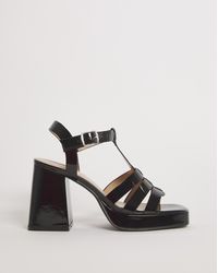 Simply Be - Fisherman Block Heeled Sandals Ex Wide - Lyst