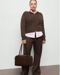 Mango - Wool Mix Cardigan - Lyst