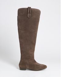 Simply Be - Over Knee Western Boot Extra Wide Sc - Lyst