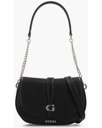 Guess - Carrie Flap Shoulder Bag - Lyst