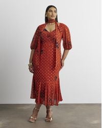 Joanna Hope - Metallic Dobby Maxi Dress - Lyst