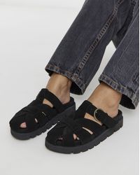 Simply Be - Woven Closed Toe Mules Wide Fit - Lyst