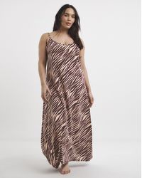 Simply Be - Animal Cami Nightie - Lyst