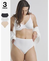 Pretty Secrets - 3 Pack Claire Micro Full Brief - Lyst