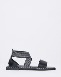 Simply Be - Stretch Cross Upper Flat Sandal Ex Wide - Lyst