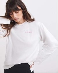 Sweaty Betty - Logo Long Sleeve T-Shirt - Lyst