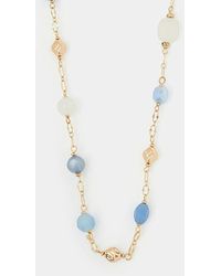 Accessorize - Long Beaded Station Necklace - Lyst