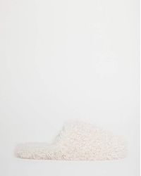 Simply Be - Shaggy Mule Slipper Wide - Lyst