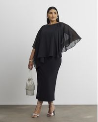 Joanna Hope - Cape Midi Dress - Lyst