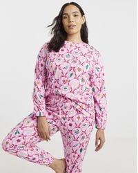 Pretty Secrets - Christmas Print Pyjama Set - Lyst