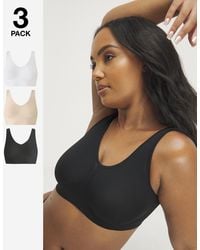 Pretty Secrets - 3 Pack Comfort Tops - Lyst