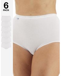 Sloggi - 6 Pack Basic Maxi Briefs - Lyst