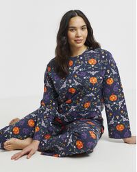 Pretty Secrets - Halloween Printed Pyjama Set - Lyst