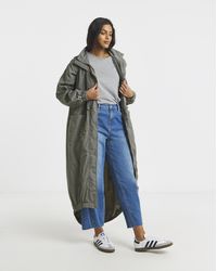 Simply Be - Pocket Detail Parachute Parka - Lyst