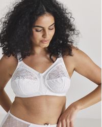 Pretty Secrets - Dotty Full Cup Non Wired Bra - Lyst