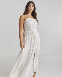 MAGISCULPT - Bandeau Maxi Beach Dress - Lyst
