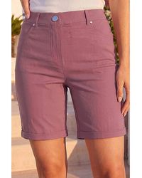 Roman - Roman Turn Up Stretch Shorts - Lyst