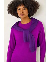 Roman - Roman Soft Crew Neck Jumper - Lyst