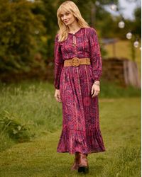 Joe Browns - Long Sleeve Maxi Dress - Lyst