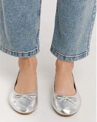 Simply Be - Classic Flat Ballerina Shoes Ex Wide Fit - Lyst