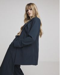 Simply Be - Relaxed Single Breasted Blazer - Lyst
