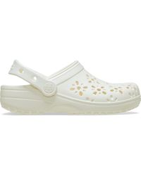 Crocs™ - Classic Floral Cut Out Clog - Lyst