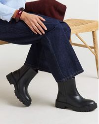 Simply Be Hidden Gusset Chelsea Boot Extra Wide in Black | Lyst UK