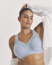 Miss Mary Of Sweden - Miss Mary Broderie Anglaise Bra - Lyst
