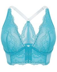Gossard - Superboost Longline Bra Ocean Bl - Lyst