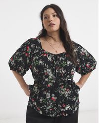Simply Be - Crinkle Blouse - Lyst