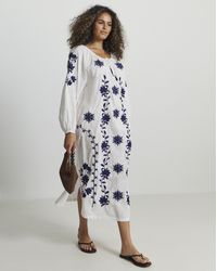Joanna Hope - Embroidered Beach Dress - Lyst