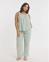 Simply Be - Soft Cotton Cami Pyjama Set - Lyst