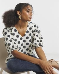 Joanna Hope - Puff Sleeve Top - Lyst