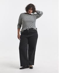 Simply Be - Sbe 99 1 Slouchy Wide Jeans - Lyst
