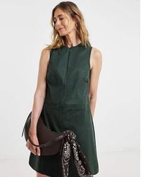 JD Williams - Suedette Sleeveless Shift Dress - Lyst