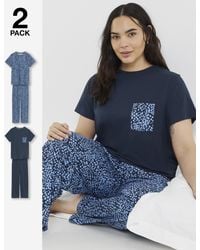 Pretty Secrets - Value 2Pk Animal Pyjamas - Lyst