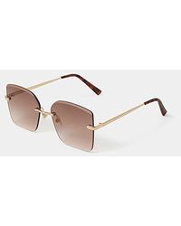 Accessorize - Ombre Rimless Sunglasses - Lyst