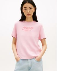 Tommy Hilfiger - Crew Neck Ss Tee - Lyst