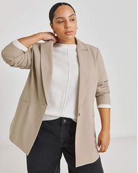 Simply Be - Single Breasted Blazer - Lyst
