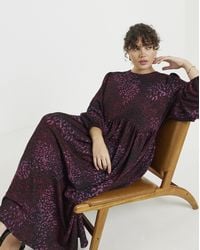 Simply Be - Waffle Hem Dress - Lyst
