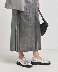 Simply Be - Plain Chunky Loafer Ex Wide - Lyst