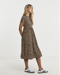 Simply Be - Supersoft Midi Dress - Lyst