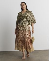 Joanna Hope - Metallic Animal Dress - Lyst